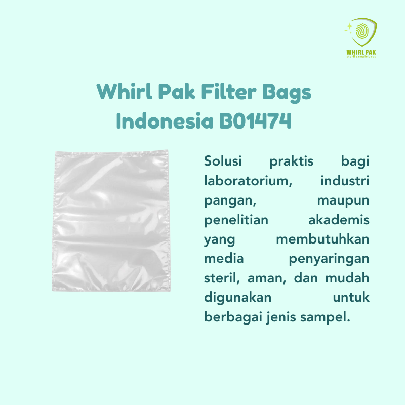 Whirl Pak Filter Bags Indonesia B01474